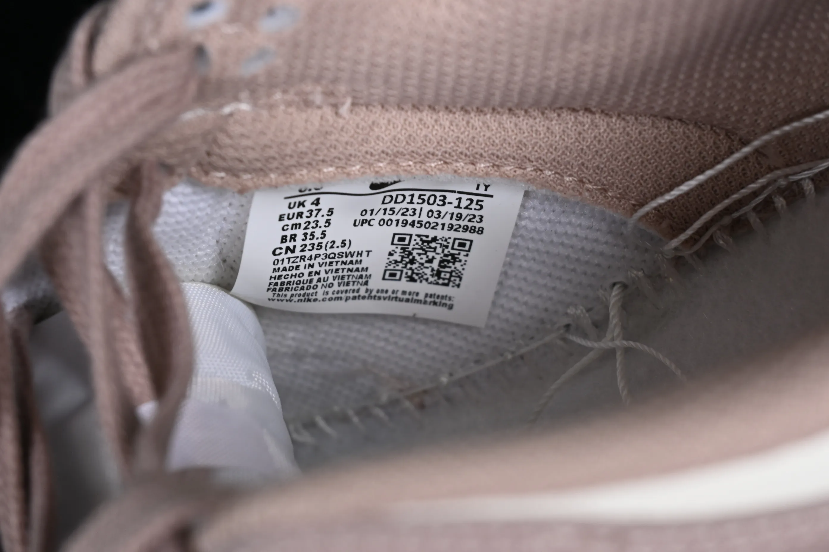 All categories Nk SB Dunk series Nk SB Dunk Low low-top sneakers Nk Dunk Low "Diffused Taupe" white brown SB low-top casual sneakers DD1503-125